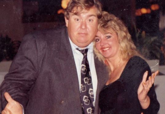 Rosemary Margaret Hobor and her husband John Candy